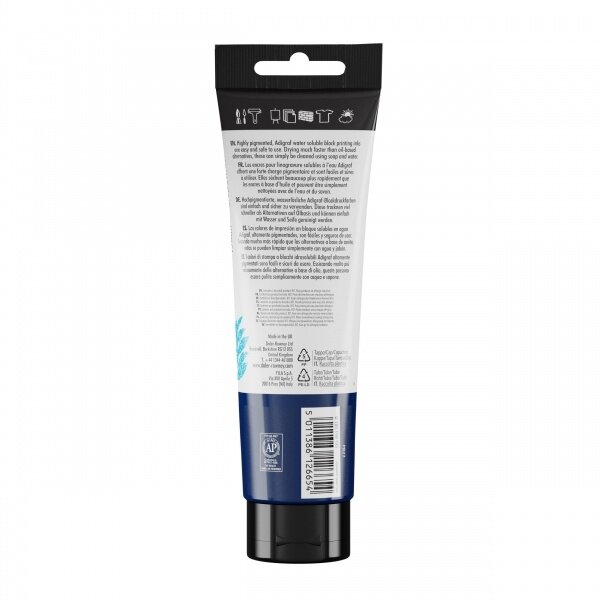 Spaudos dažai vandens pagrindu Daler-Rowney Adigraf 150 ml Prussian Blue 1 Spaudos dažai vandens pagrindu Daler-Rowney Adigraf 150 ml Prussian Blue 1