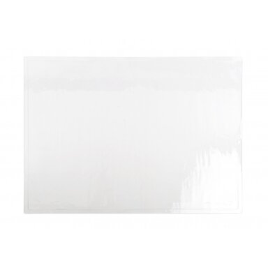 Stalo patiesalas Office Point 50x70 cm skaidrus