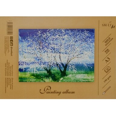 SMLT Painting Album, A3, 20 sheets, 190 g/m² SMLT Painting Album, A3, 20 sheets, 190 g/m²