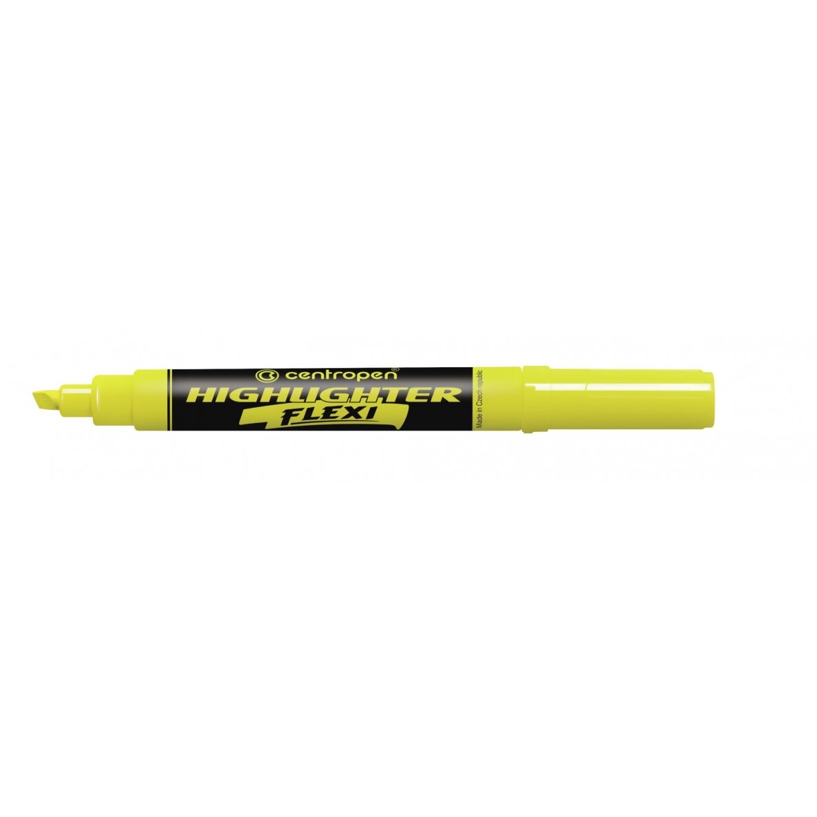 Текстмаркер  Centropen Flexi 8542 1-5 мм желтый