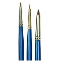 Doble-Coloured Synthetic 2112 Round Long Handle Brush No.2/0 Doble-Coloured Synthetic 2112 Round Long Handle Brush No.2/0