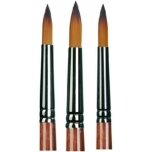 Doble-Coloured Synthetic 231 Round Long Handle Brush No.1 Doble-Coloured Synthetic 231 Round Long Handle Brush No.1