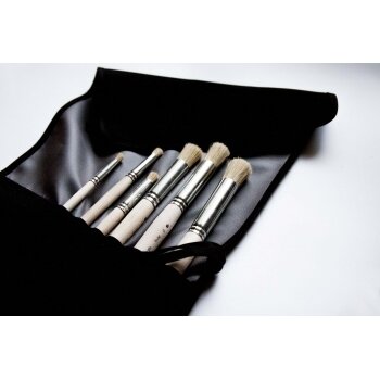 Tekstilinis dėklas teptukams 46*22,5 cm. 1