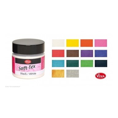 Tekstiliniai dažai "Soft-Tex", 50 ml, aukso sp.Nr.901 Tekstiliniai dažai "Soft-Tex", 50 ml, aukso sp.Nr.901