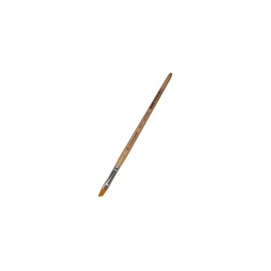 Teptukas 4610 sintetinio plauko plokščias kirstas įstrižais, trumpas kotas Nr.8