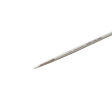 White Synthetic 2107 Filbert Long Handle Brush No.00