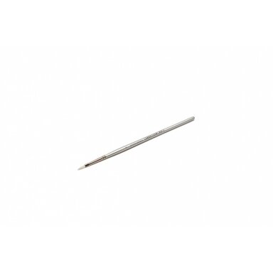 White Synthetic 2107S Filbert Short Handle Brush No.1
