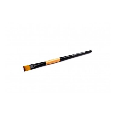 Double-Colored Sinthetic 2128 Wave Black Shadow Ferrule Short Handle Brush No.8
