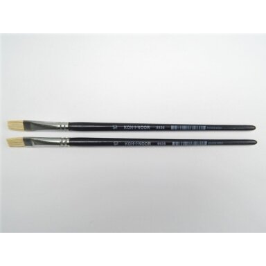 Bristle Koh-I-Noor 9936 Flat Short Handle Brush No.10 Bristle Koh-I-Noor 9936 Flat Short Handle Brush No.10