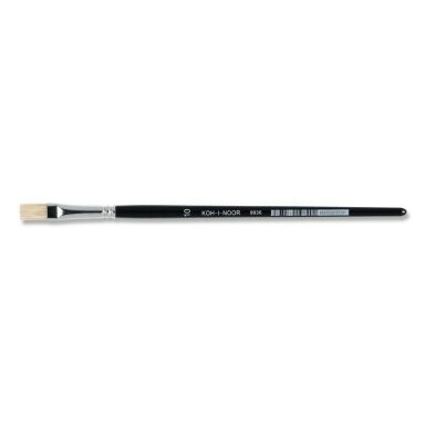 Bristle Koh-I-Noor 9936 Flat Short Handle Brush No.10 Bristle Koh-I-Noor 9936 Flat Short Handle Brush No.10