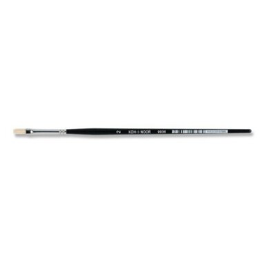 Bristle Koh-I-Noor 9936 Flat Short Handle Brush No.2 Bristle Koh-I-Noor 9936 Flat Short Handle Brush No.2