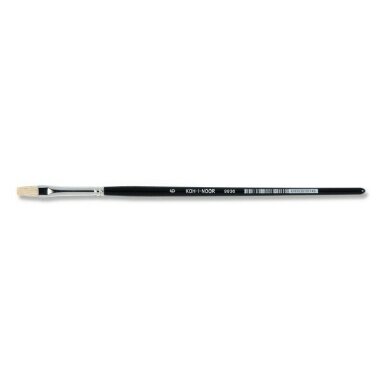 Bristle Koh-I-Noor 9936 Flat Short Handle Brush No.6