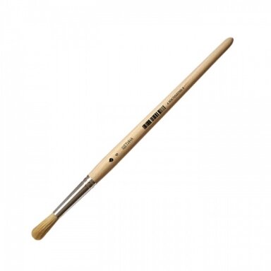 Bristle Round Short Handle Brush No.6