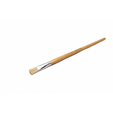 Bristle 117 Flat Long Handle Brush No.10 Bristle 117 Flat Long Handle Brush No.10