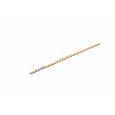 Bristle 117 Flat Long Handle Brush No.4 Bristle 117 Flat Long Handle Brush No.4