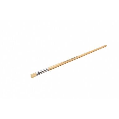 Bristle 117 Flat Long Handle Brush No.6 Bristle 117 Flat Long Handle Brush No.6