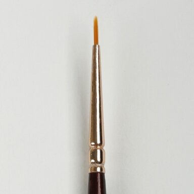 Decola Synthetic  Round Short Handle Brush No.0 (1.3 mm)