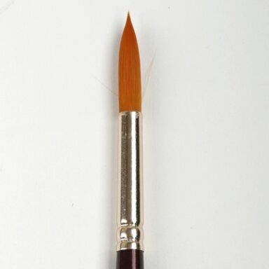 Decola Synthetic  Round Short Handle Brush No.12 (7.0 mm)