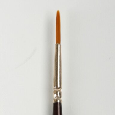 Decola Synthetic  Round Short Handle Brush No.6 (3.2 mm)