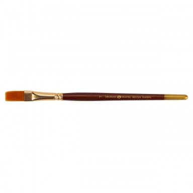 Decola Synthetic  Flat Short Handle Brush No.11 (19 mm)