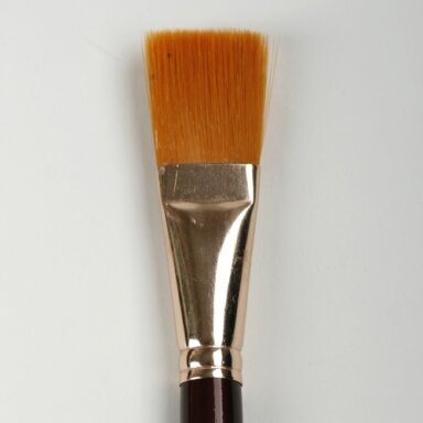 Decola Synthetic  Flat Short Handle Brush No.12 (23 mm)