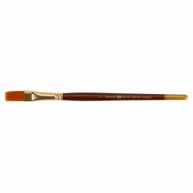 Decola Synthetic  Flat Short Handle Brush No.5 (8 mm)