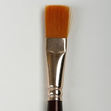 Decola Synthetic  Flat Short Handle Brush No.9 (14 mm)