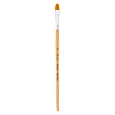 Sonnet Synthetic Filbert Short Handle Brush No.6