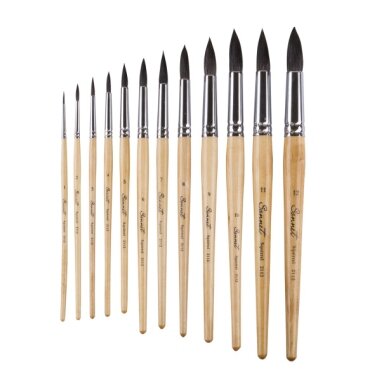 Teptukas voverė mix apvalus Sonnet trumpas kotas Nr.2 (2 mm) Teptukas voverė mix apvalus Sonnet trumpas kotas Nr.2 (2 mm)
