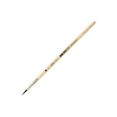 Synthetic ECO Squirrel Hair (imitation) Round Short Handle Brush No.2