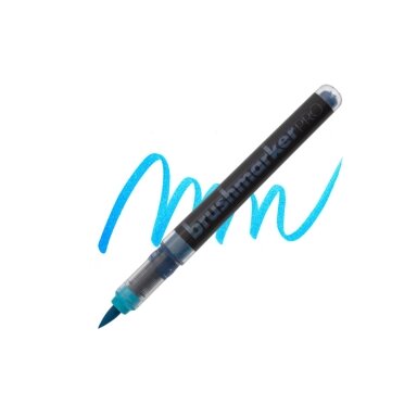 Маркер кисточковый художественный Karin Brushmarker PRO Neon синий 6152 Маркер кисточковый художественный Karin Brushmarker PRO Neon синий 6152