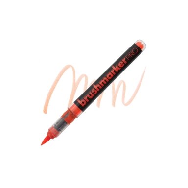 Маркер кисточковый художественный Karin Brushmarker PRO Neon оранжево-красный 4020 Маркер кисточковый художественный Karin Brushmarker PRO Neon оранжево-красный 4020