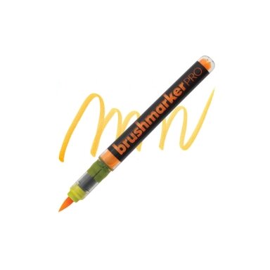 Маркер кисточковый художественный Karin Brushmarker PRO Neon оранжевый 6120 Маркер кисточковый художественный Karin Brushmarker PRO Neon оранжевый 6120