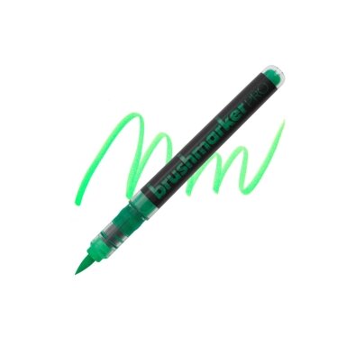 Маркер кисточковый художественный Karin Brushmarker PRO Neon светло-зеленый 6110 Маркер кисточковый художественный Karin Brushmarker PRO Neon светло-зеленый 6110