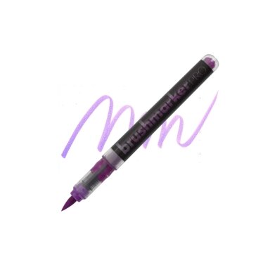 Маркер кисточковый художественный Karin Brushmarker PRO Neon фиолетовый 6172 Маркер кисточковый художественный Karin Brushmarker PRO Neon фиолетовый 6172