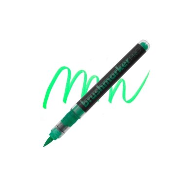 Маркер кисточковый художественный Karin Brushmarker PRO Neon зеленый 6111 Маркер кисточковый художественный Karin Brushmarker PRO Neon зеленый 6111