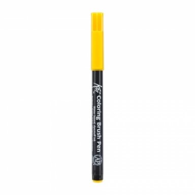 Sakura Koi Color Brush Pen Deep Yellow
