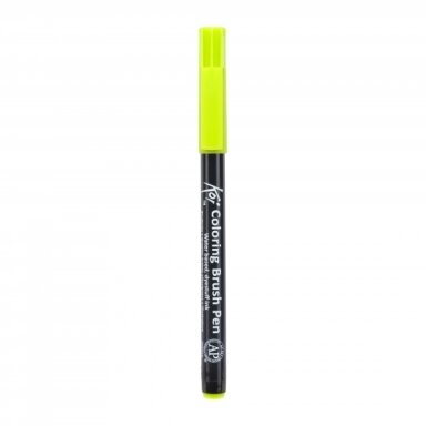 Sakura Koi Coloring Brush Pen Yellow Green