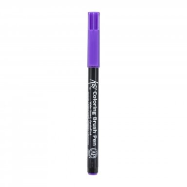 Маркер с кисточковым наконечником Koi Coloring Brush Pen светлый фиолетовый Маркер с кисточковым наконечником Koi Coloring Brush Pen светлый фиолетовый