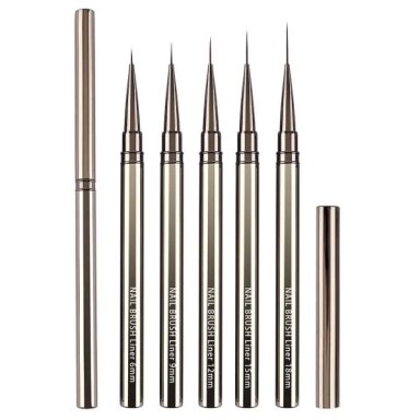Teptukų rinkinys Fine Line 5 vnt metalinės korpusas