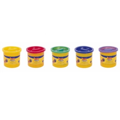 Jovi modeling dough, 5 colors, 110 g each Jovi modeling dough, 5 colors, 110 g each