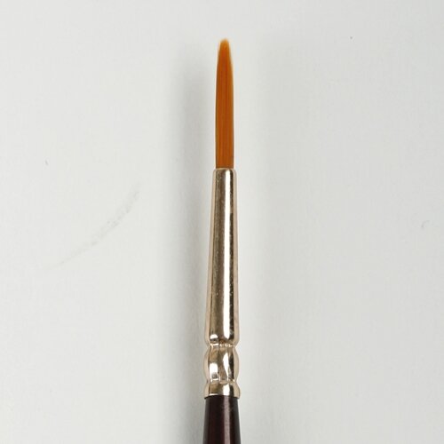 Teptukas sintetika apvalus Decola trumpas kotas Nr.6 (3.2 mm) 1