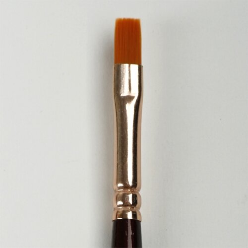 Кисть синтетика "Decola" плоская № 2 (6,5 мм) 1 Кисть синтетика "Decola" плоская № 2 (6,5 мм) 1
