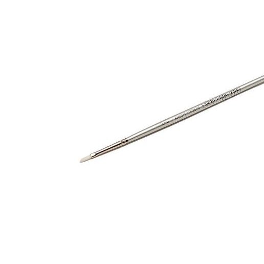 White Synthetic 2107 Filbert Long Handle Brush No.00 White Synthetic 2107 Filbert Long Handle Brush No.00
