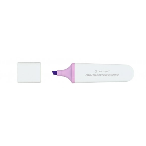 Текстмаркер Centropen Style Soft 6252 1-4,6 мм пастельный фиолетовый Текстмаркер Centropen Style Soft 6252 1-4,6 мм пастельный фиолетовый