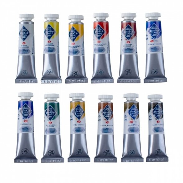 Мастер-Класс Набор темпера, картон, 12 шт х18мл 2 Мастер-Класс Набор темпера, картон, 12 шт х18мл 2