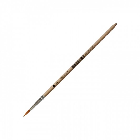 Synthetic Round Short Handle Brush No.2