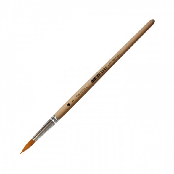 Synthetic Round Short Handle Brush No.5