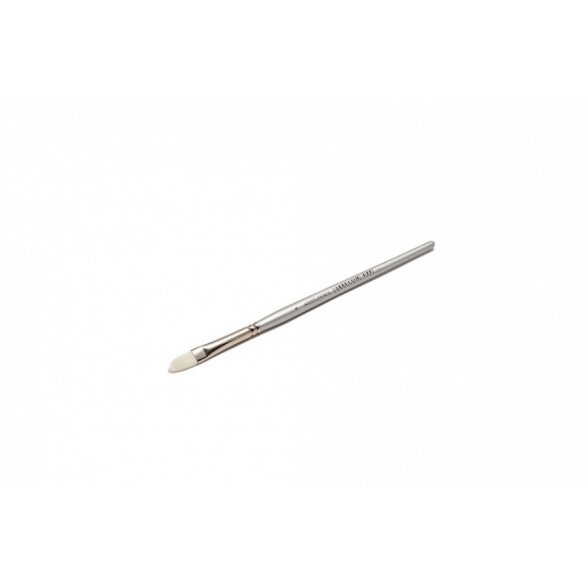 Teptukas baltos spalvos sintetika ovalus 2107S trumpas kotas Nr.4 Teptukas baltos spalvos sintetika ovalus 2107S trumpas kotas Nr.4