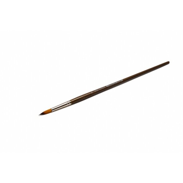Doble-Coloured Synthetic 231 Round Long Handle Brush No.11 Doble-Coloured Synthetic 231 Round Long Handle Brush No.11